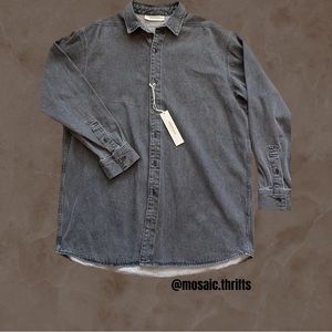 Fear of God Essentials- Denim Button up